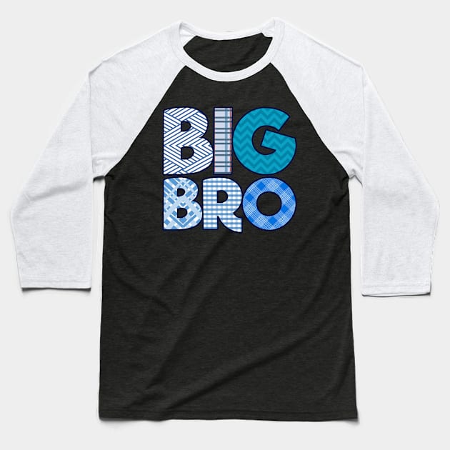 Big Bro Brother Baseball T-Shirt by Flippin' Sweet Gear